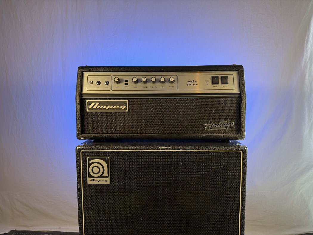 Ampeg Vintage SVT Bass Amp - Silver Panel
