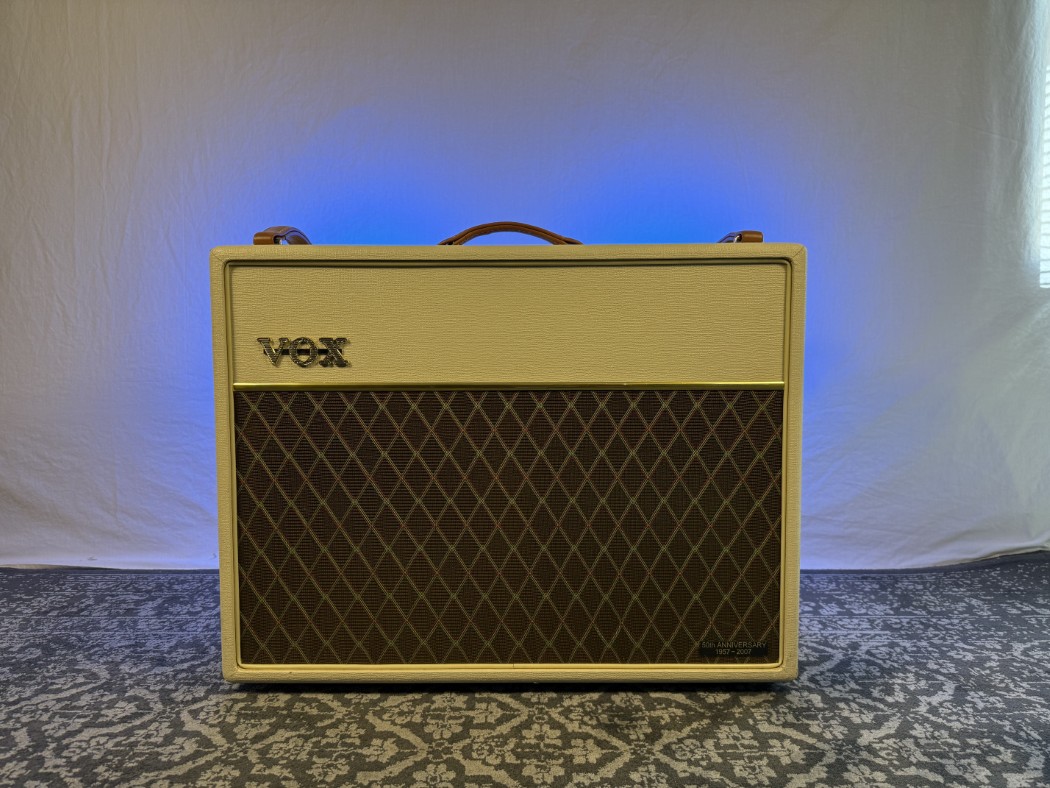 Vox AC30 Anniversary Handwired Guitar Amp - Creme